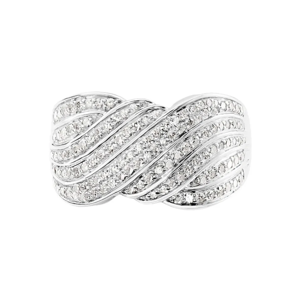 Bague Elfidia Or Blanc Diamant
