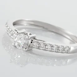 Bague Eliisa Or Blanc Diamant