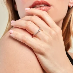 Bague Eliisa Or Blanc Diamant