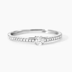 Bague Eliisa Platine Blanc Diamant