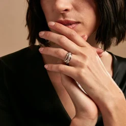 Bague Elodea Or Blanc Diamant