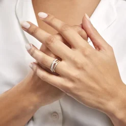 Bague Elodea Or Jaune Diamant