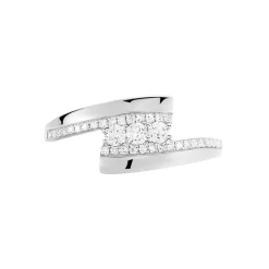 Bague Elorria Or Blanc Diamant
