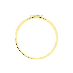 Bague Elsa Or Bicolore Diamant