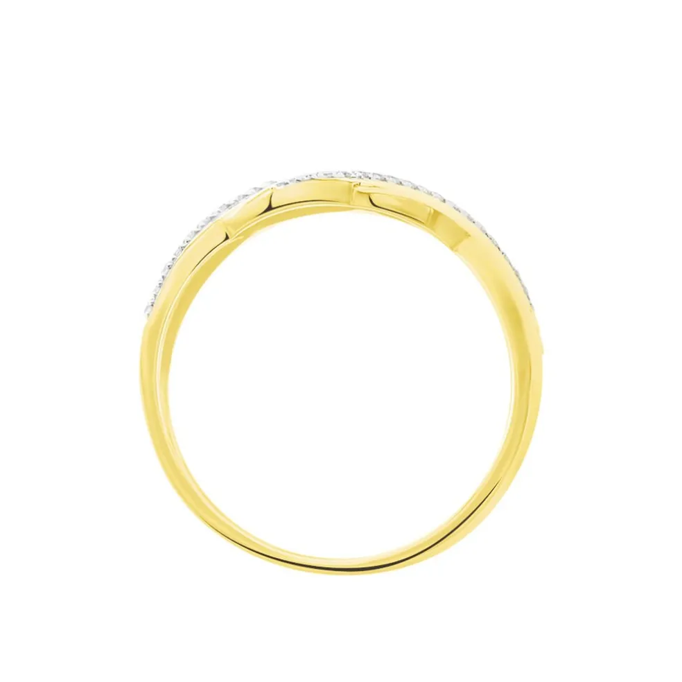 Bague Elyanne Or Jaune Diamant