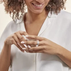 Bague Elyne Or Blanc Diamant