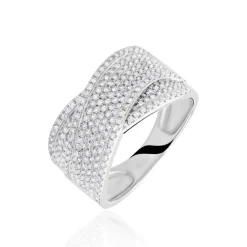 Bague Elyne Or Blanc Diamant