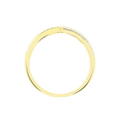 Bague Elyne Or Jaune Diamant