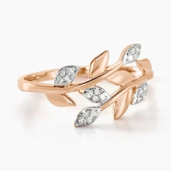 Bague Emelyne Or Rose Diamant