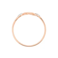 Bague Emelyne Or Rose Diamant
