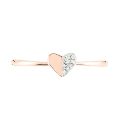 Bague Emilia Or Rose Diamant