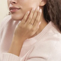 Bague Emilia Or Rose Diamant
