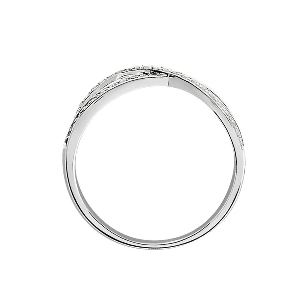 Bague Emilie Or Blanc Diamant