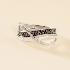 Bague Emilie Or Blanc Diamant