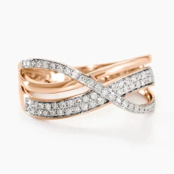 Bague Emilie Or Rose Diamant