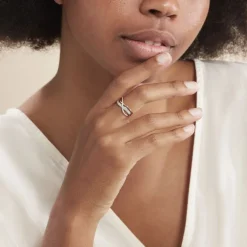 Bague Emilie Or Rose Diamant