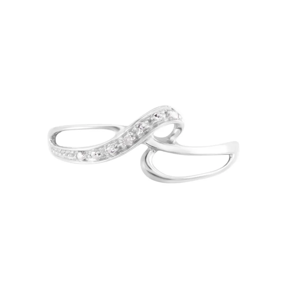 Bague Emma-lise Or Blanc Diamant