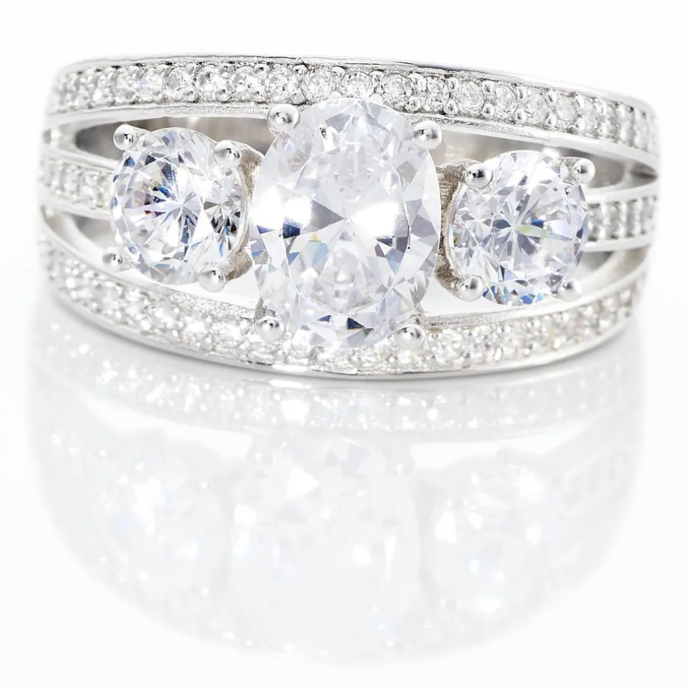 Bague Eneka Argent Oxyde De Zirconium