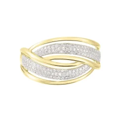 Bague Enora Or Jaune Diamant