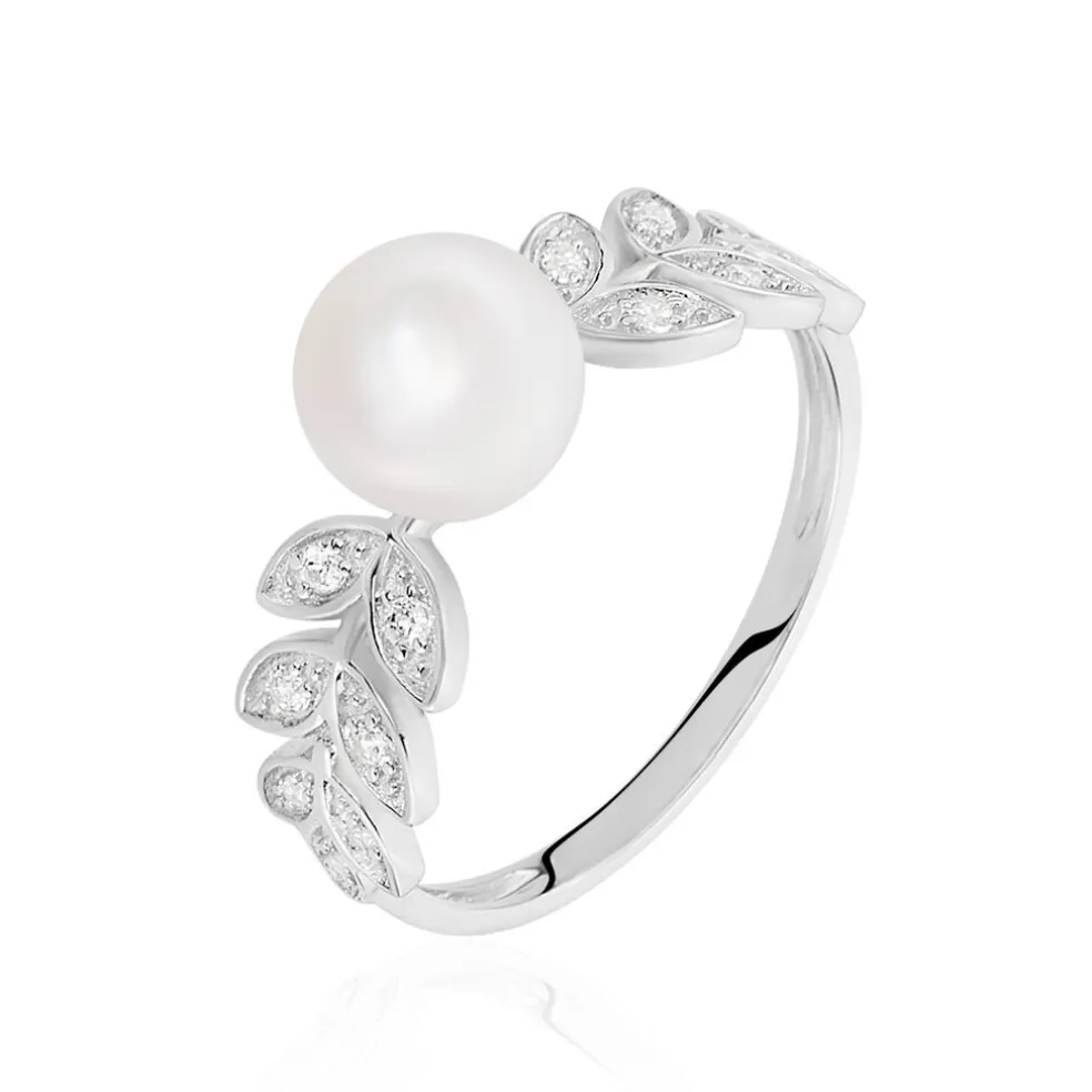 Bague Epiphania Or Blanc Oxyde De Zirconium