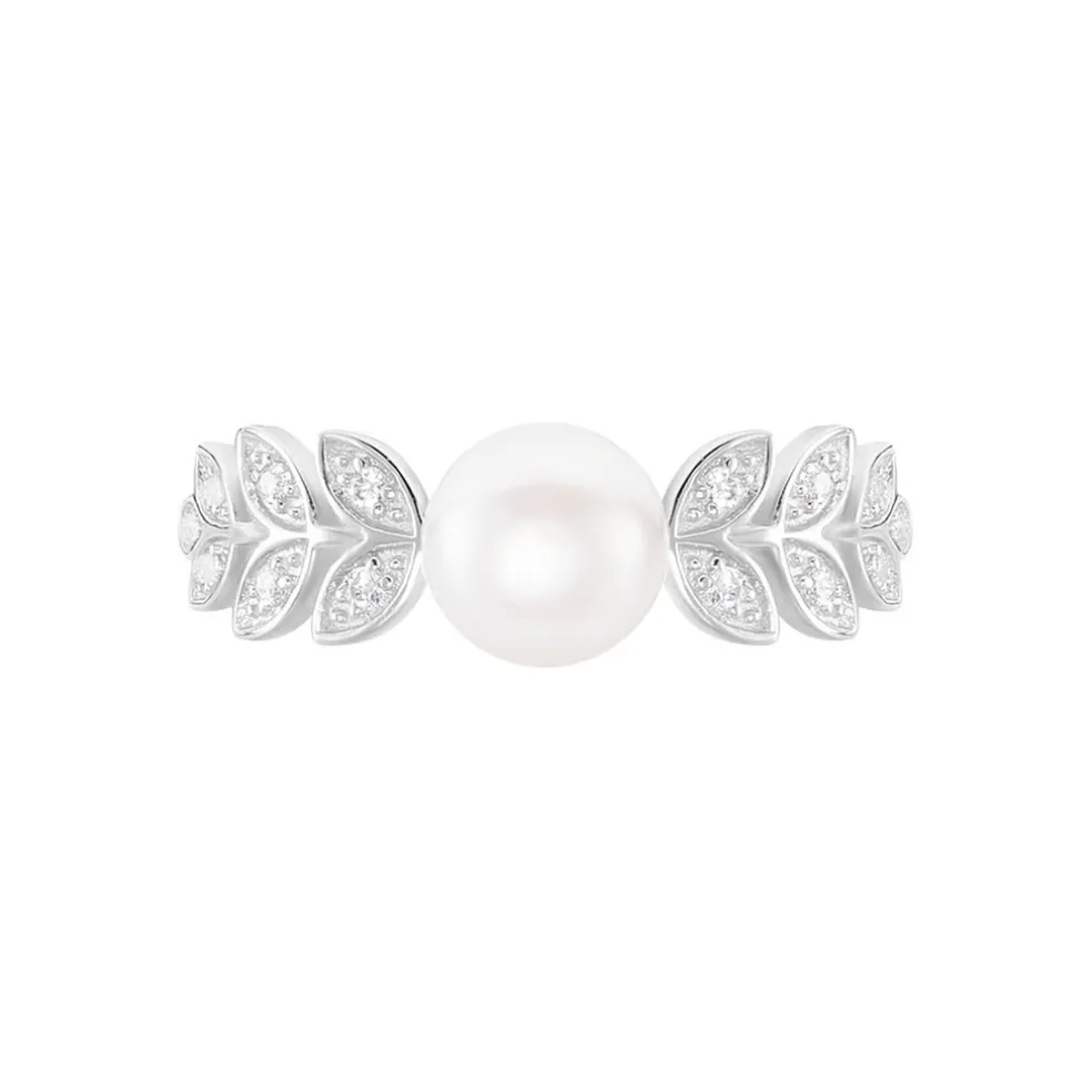 Bague Epiphania Or Blanc Oxyde De Zirconium