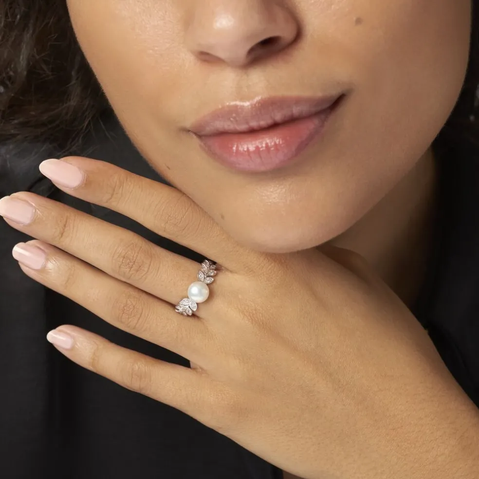 Bague Epiphania Or Blanc Oxyde De Zirconium