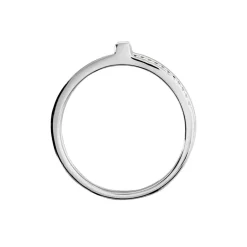 Bague Erynn Argent Blanc Oxyde De Zirconium
