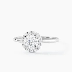 Bague Eternite Argent Blanc Oxyde De Zirconium