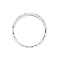 Bague Eternite Or Blanc Diamant