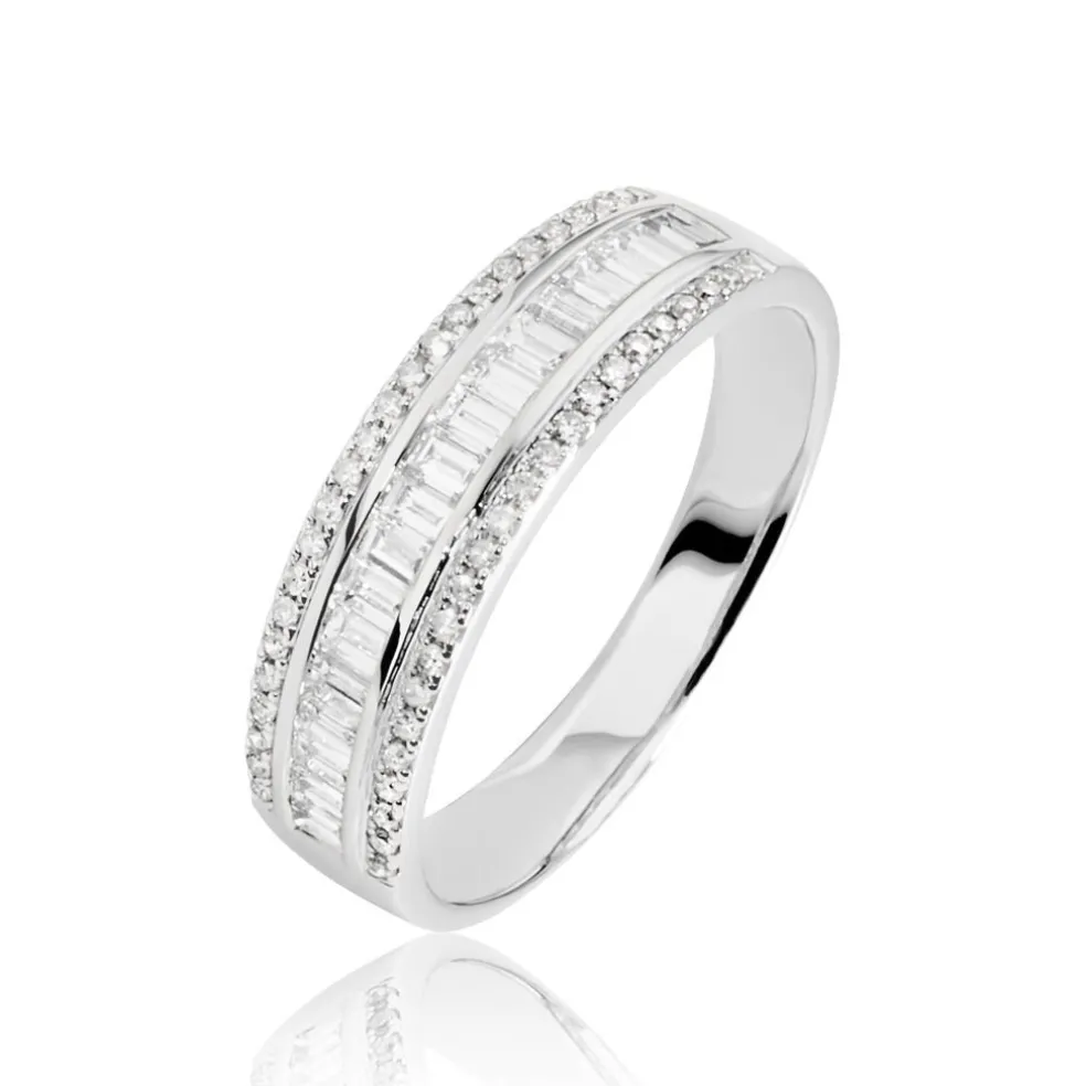 Bague Eugenie Or Blanc Diamant