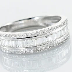 Bague Eugenie Or Blanc Diamant
