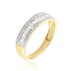Bague Eugenie Or Jaune Diamant