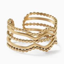 Bague Eva Acier Jaune