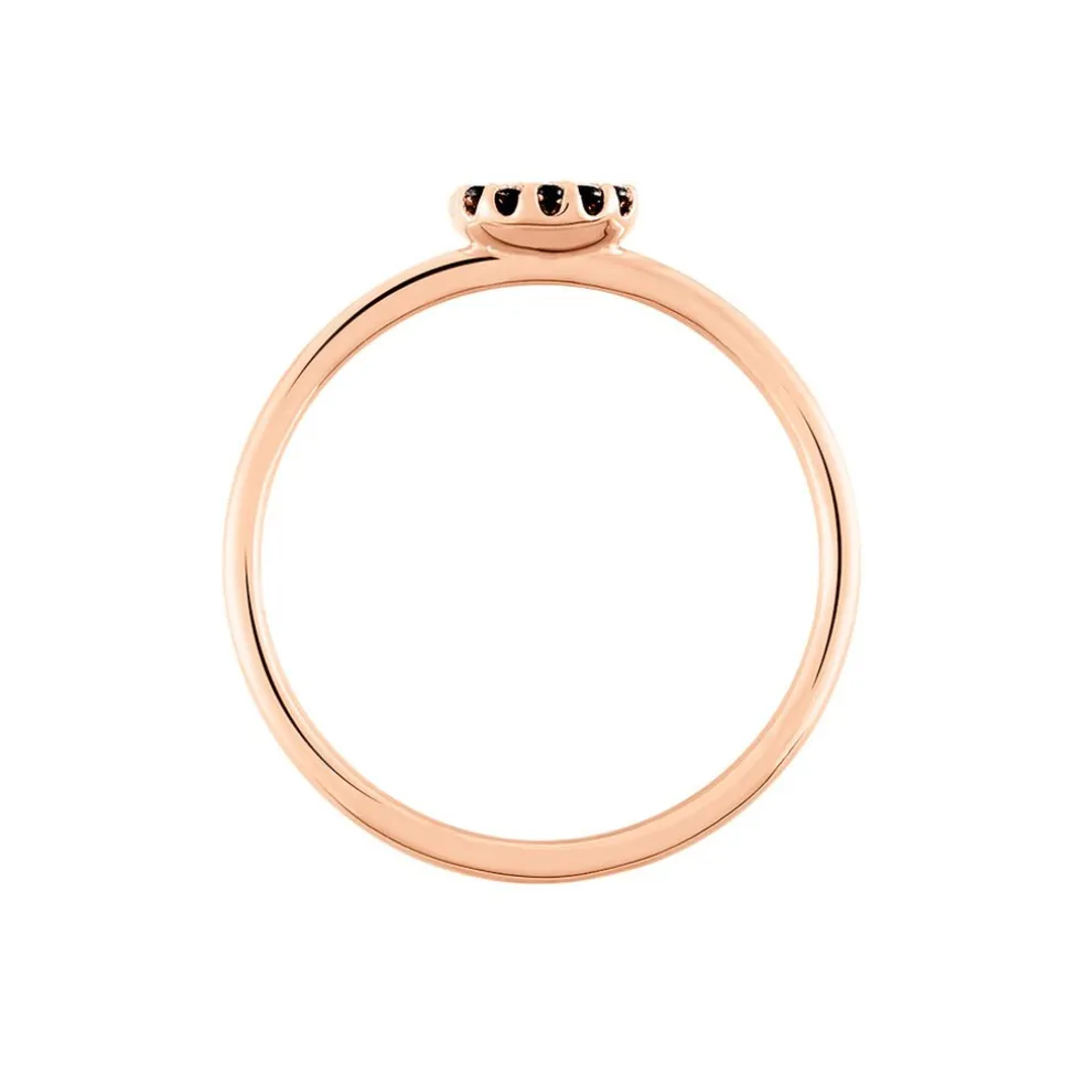 Bague Fares Argent Rose Spinelle