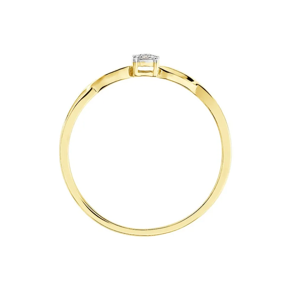Bague Farila Or Jaune Diamant