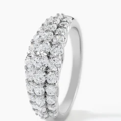 Bague Faustine Argent Blanc Oxyde De Zirconium