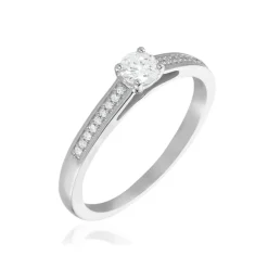 Bague Finella Platine Blanc Diamant