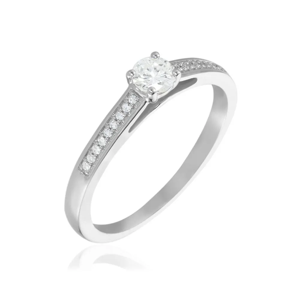 Bague Finella Platine Blanc Diamant