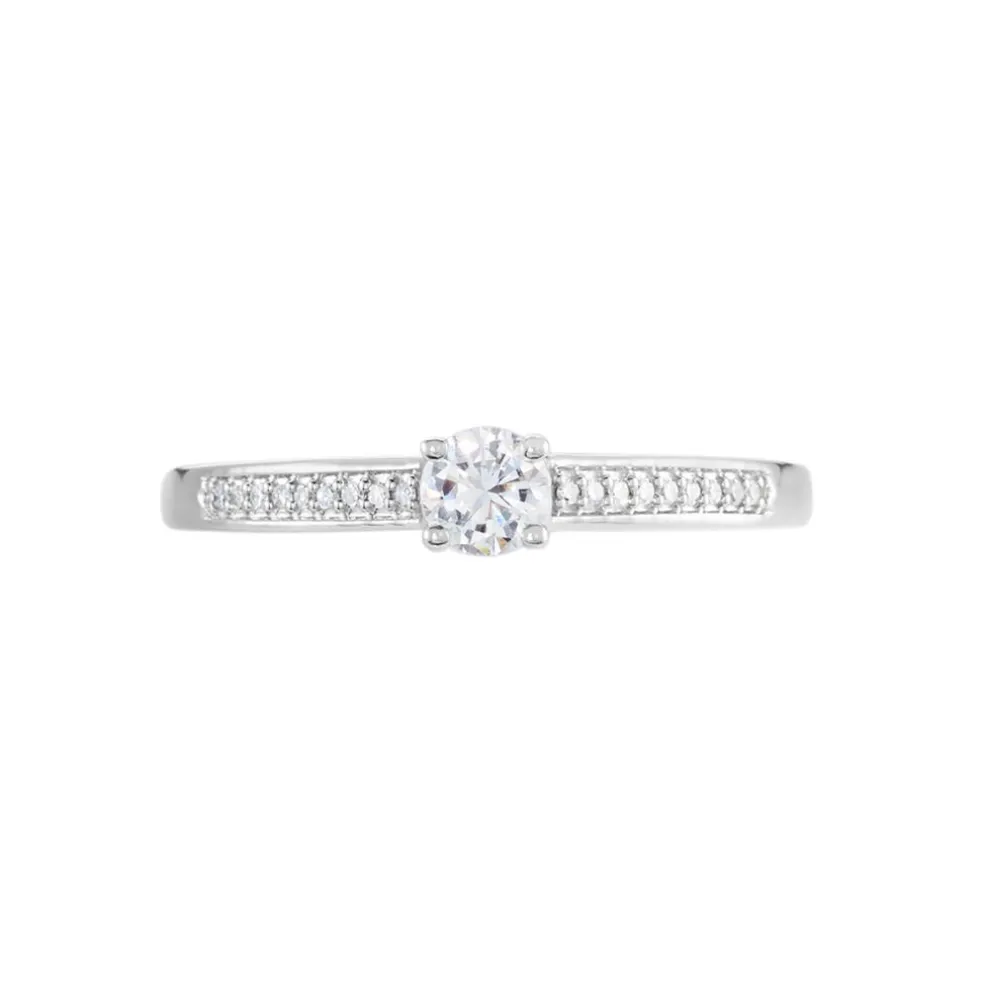 Bague Finella Platine Blanc Diamant