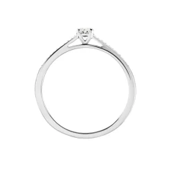 Bague Finella Platine Blanc Diamant
