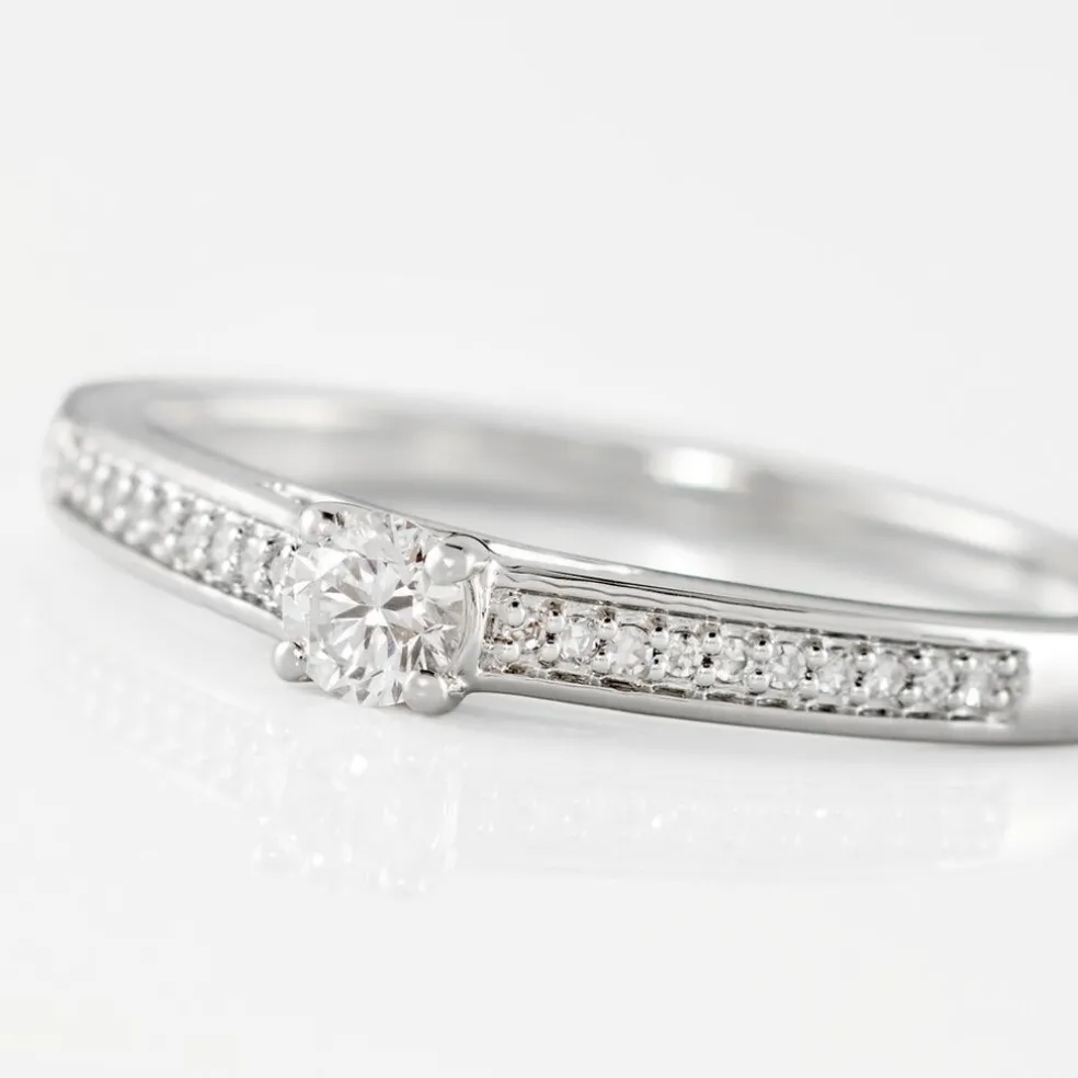 Bague Finella Platine Blanc Diamant