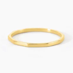 Bague Fino Acier Jaune