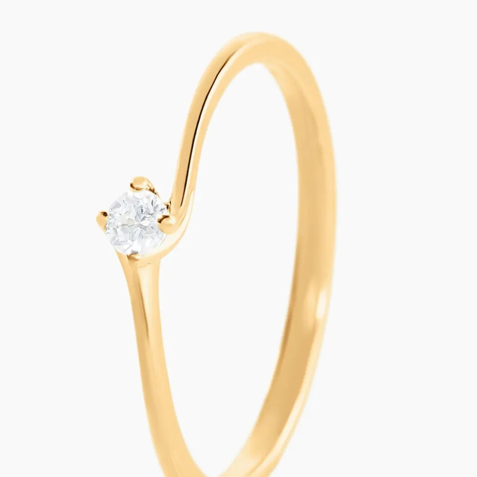 Bague Firmamenti Or Jaune Diamant