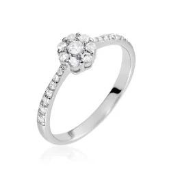 Bague Firmin Argent Blanc Oxyde De Zirconium
