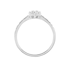 Bague Firmin Argent Blanc Oxyde De Zirconium