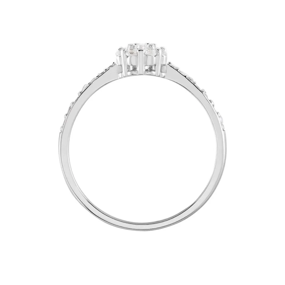 Bague Firmin Argent Blanc Oxyde De Zirconium