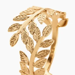 Bague Folia Plaqué Or Jaune