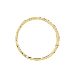 Bague Folia Plaqué Or Jaune