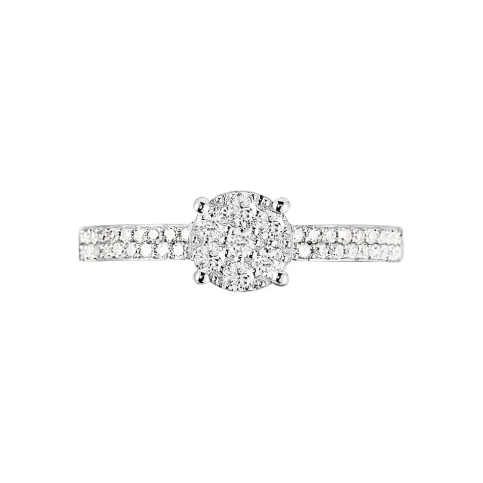 Bague Frika Or Blanc Diamant