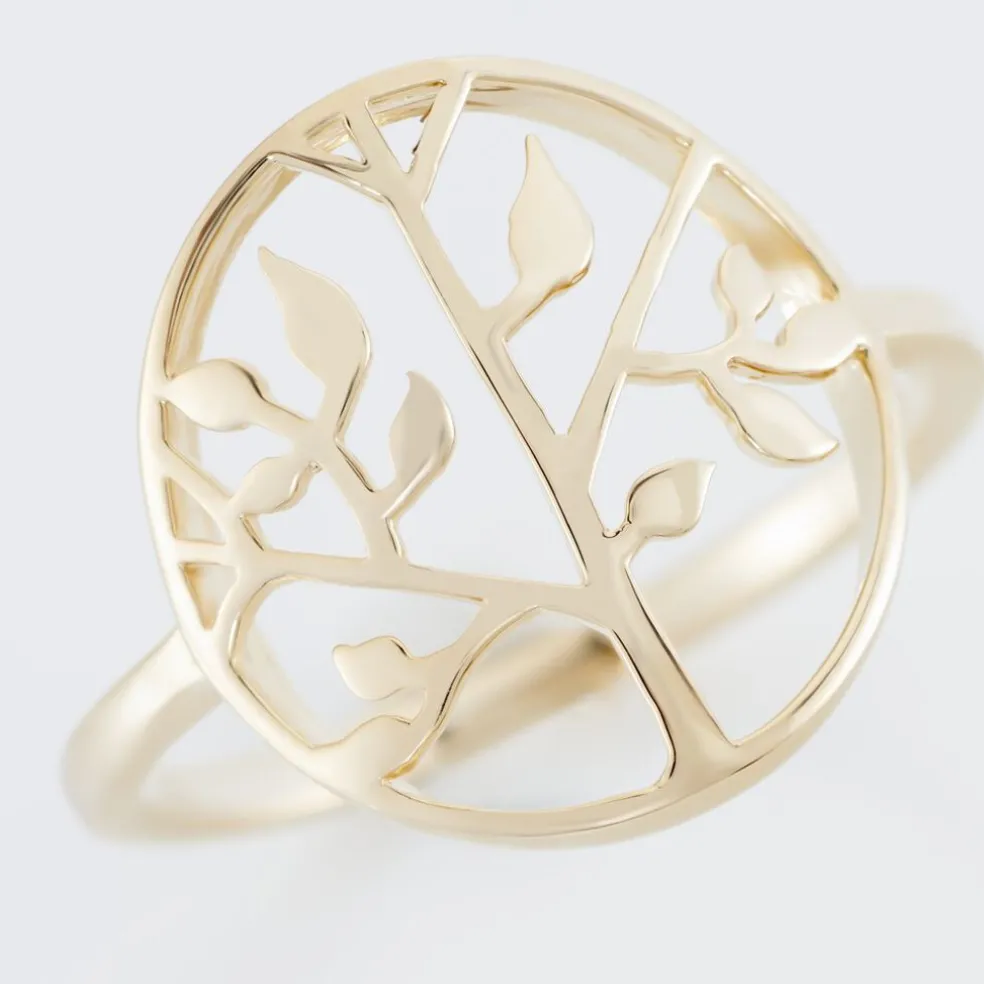 Bague Galvina Plaqué Or Jaune